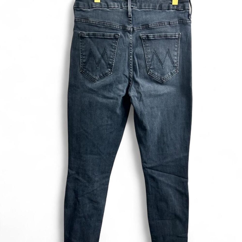 Mother Women's Blue and Navy Jeans